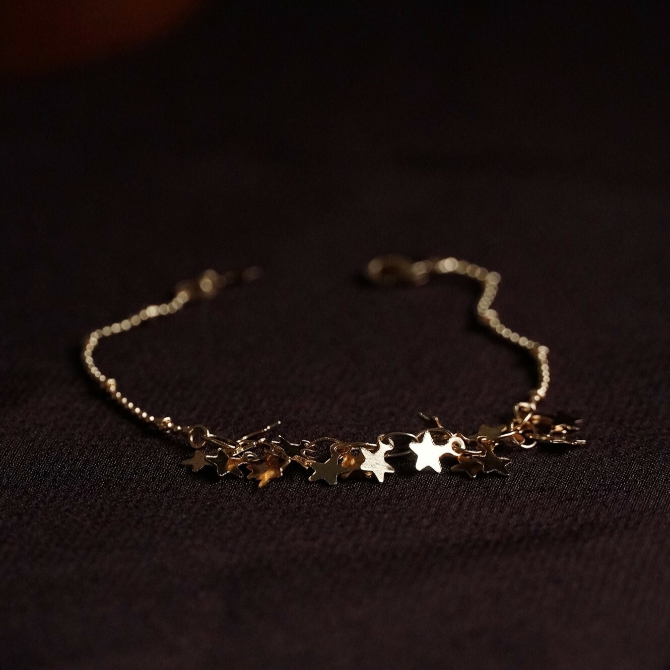 18KGP Scattered stars手鍊