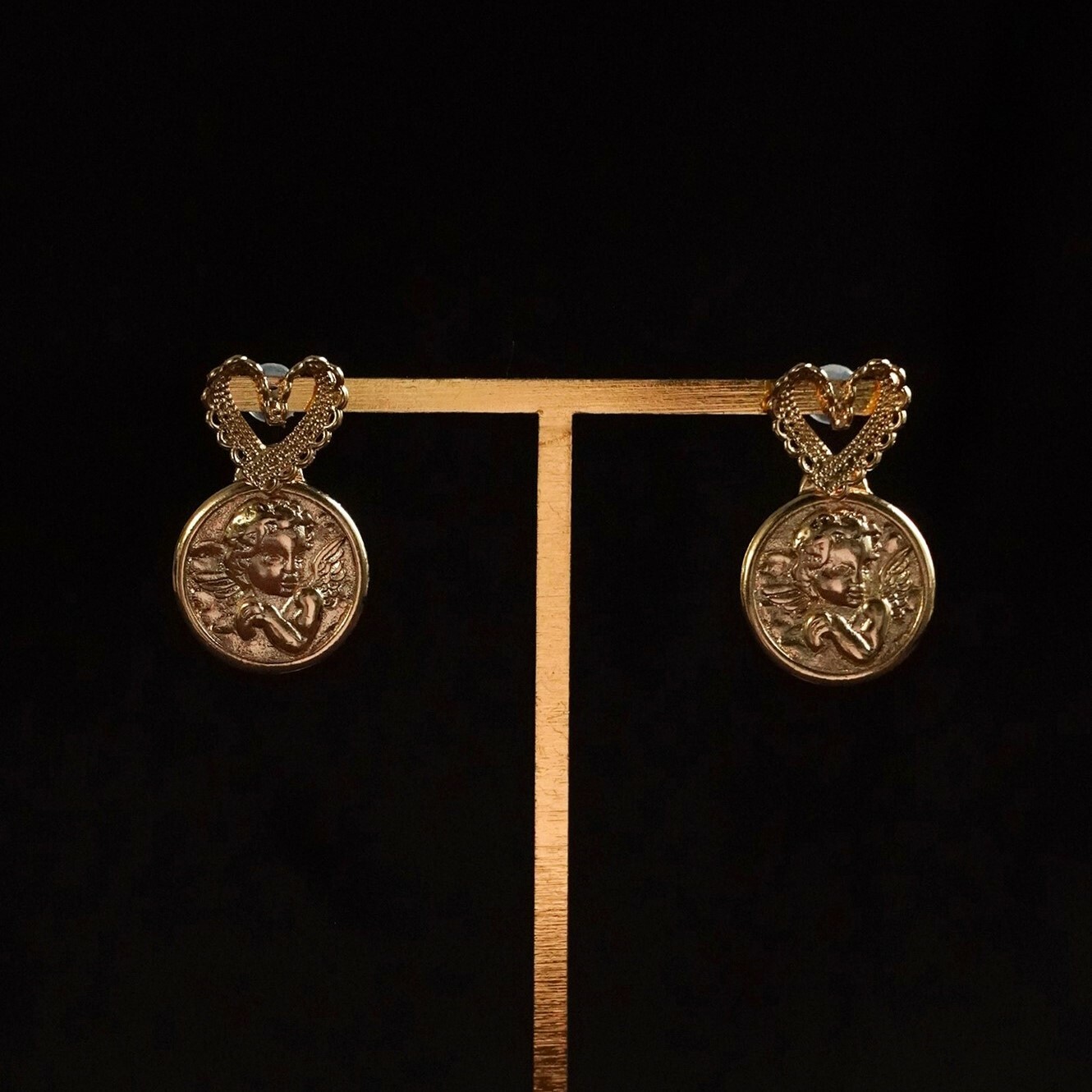 18KGP Angel temptation耳環