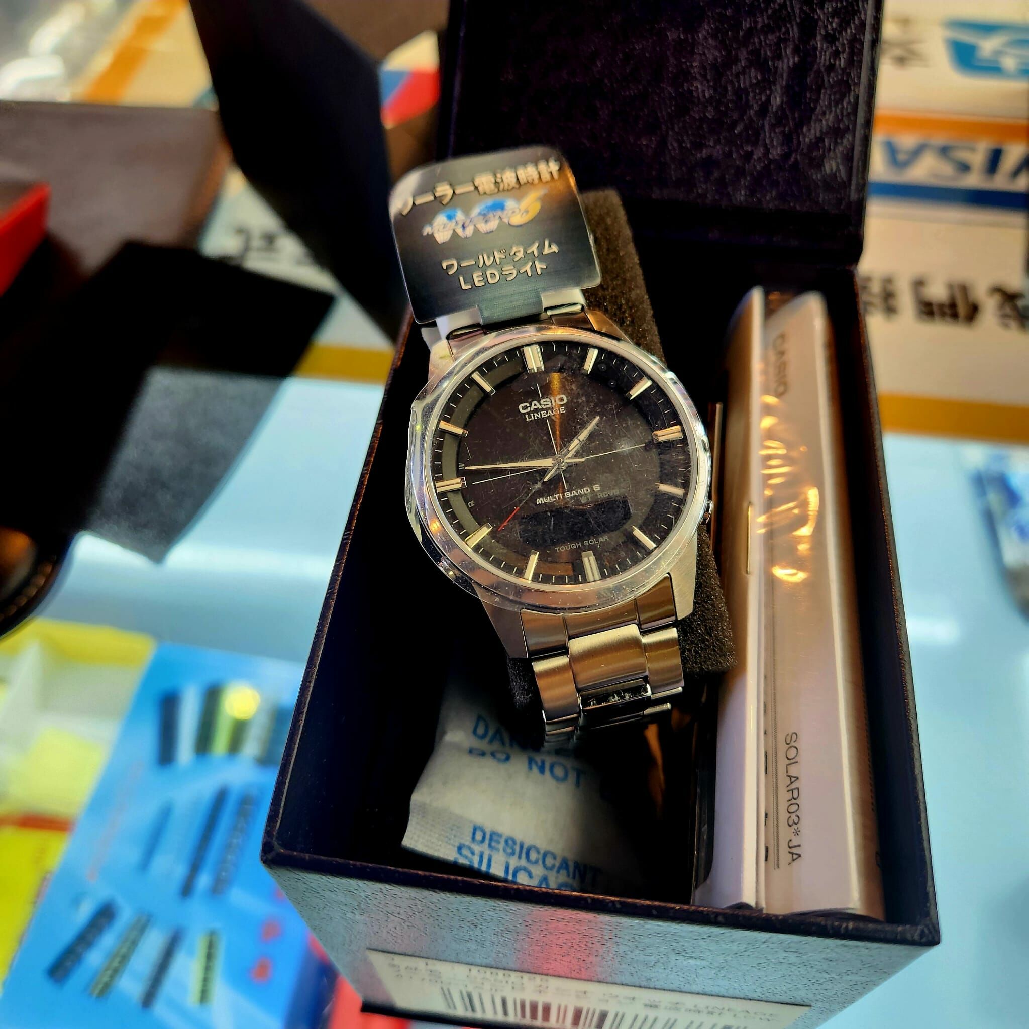 （日本直送）Casio 電波時計 LCW-4170D