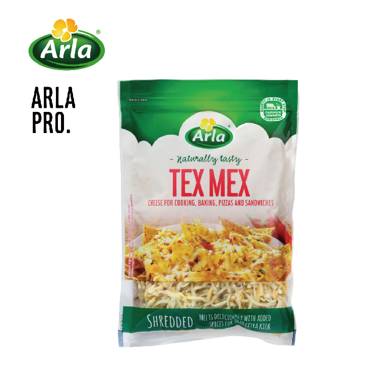 ARLA 德墨風味芝士碎 (辣味) 175G