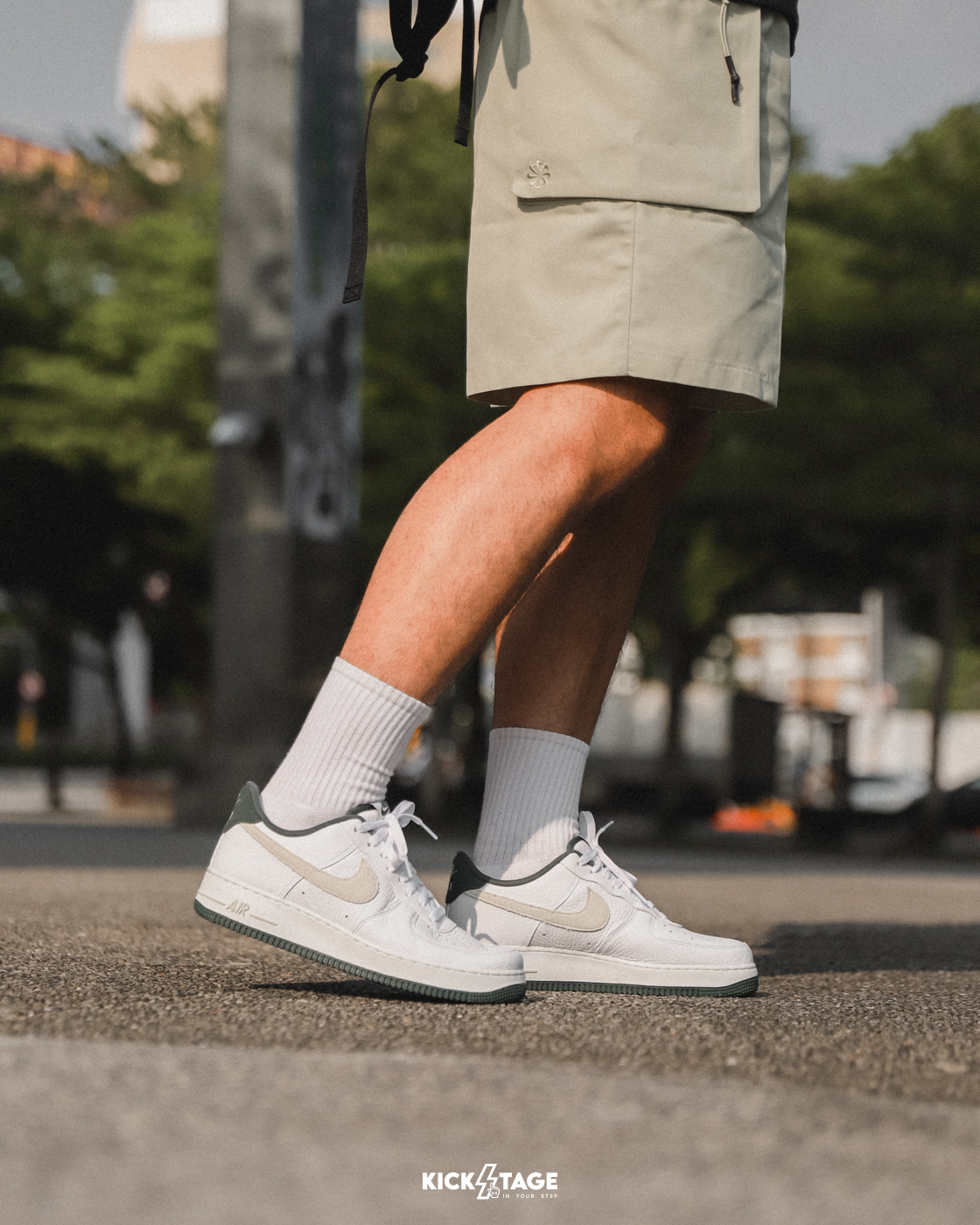 **特價商品售出不退換**男鞋 NIKE AIR FORCE 1 '07 LV8 'Vintage Green' 白綠 復古 低筒 休閒鞋【HF1939-100】AF1 25SALE