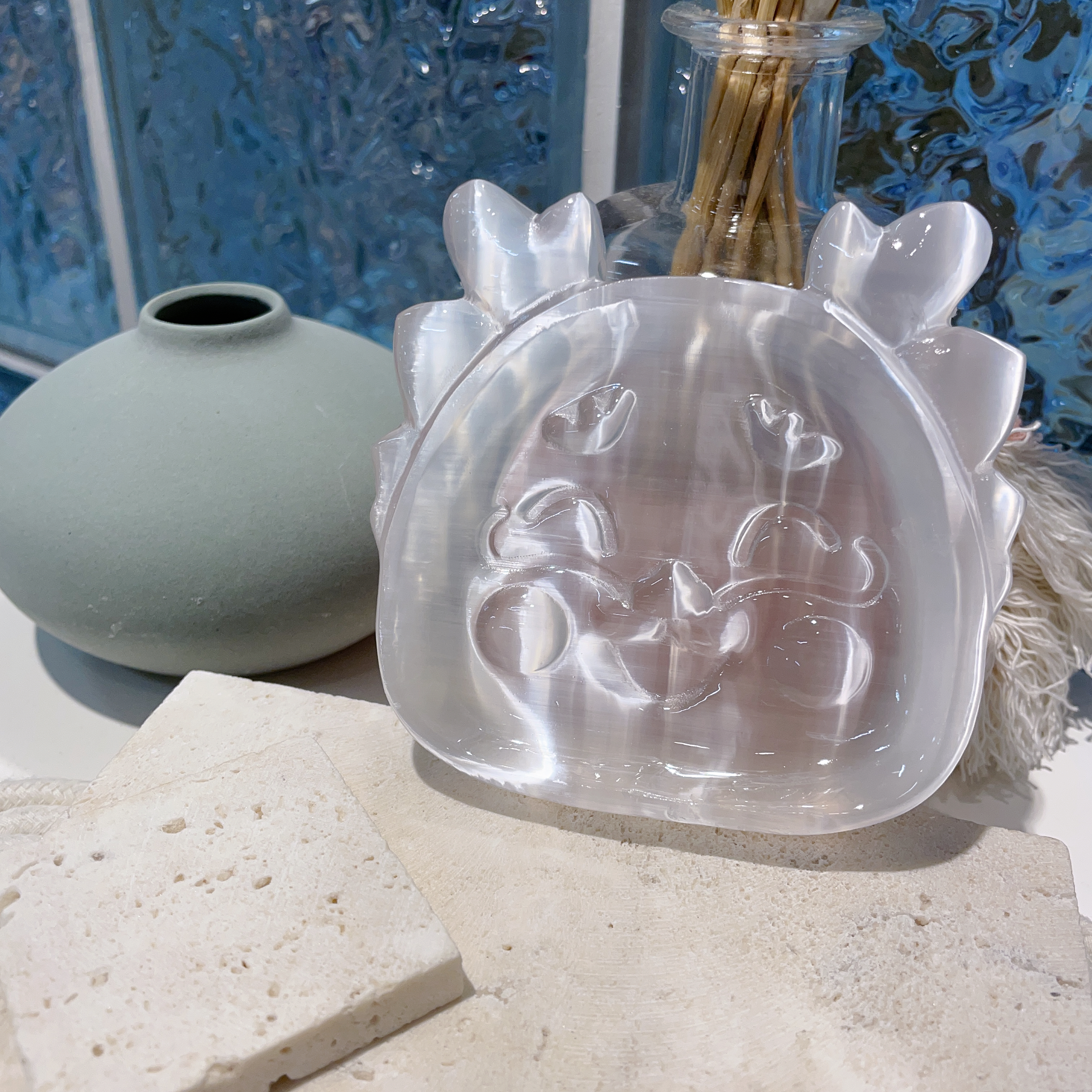 透石膏龍仔擺件