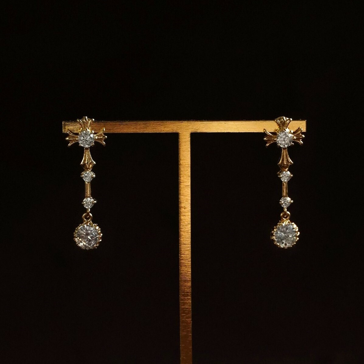 18KGP Luminous elegance耳環