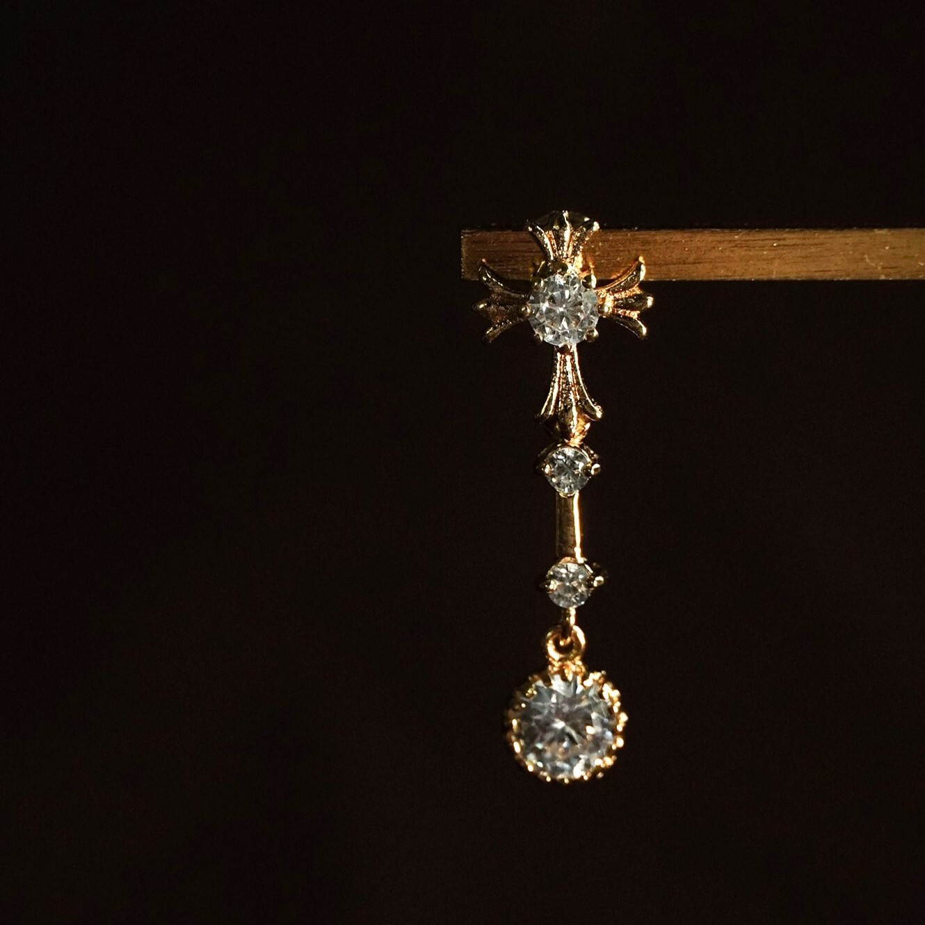 18KGP Luminous elegance耳環