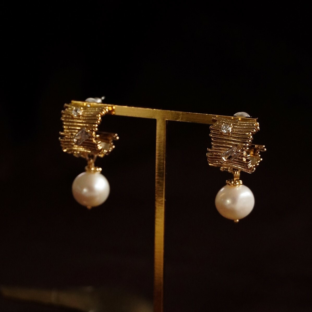 14KGP Moonlit mirage耳環