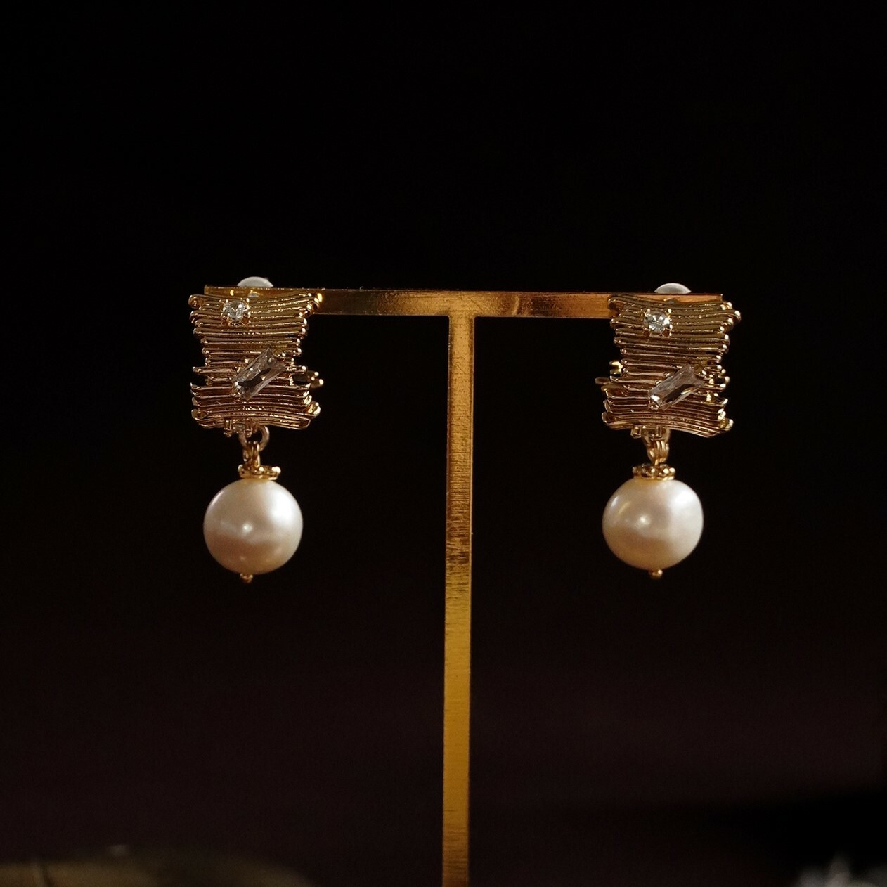 14KGP Moonlit mirage耳環