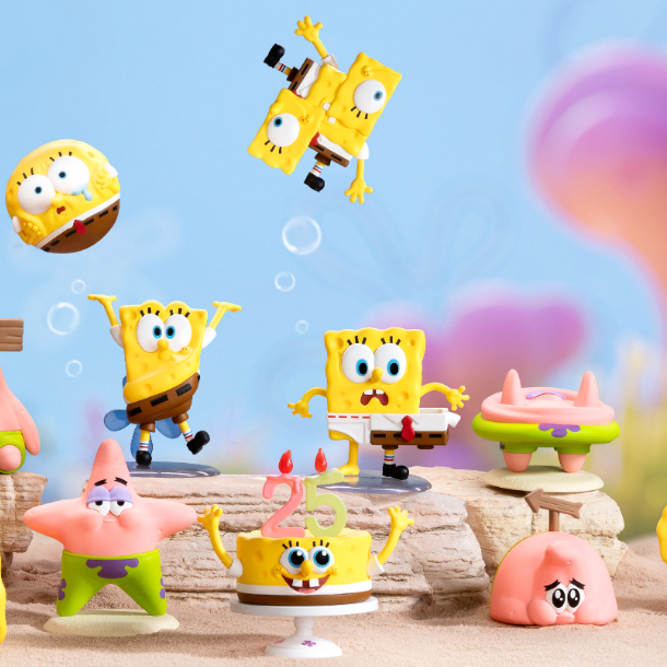 海綿寶寶 25週年 搞怪系列 盲盒 公仔 派大星 / 預購