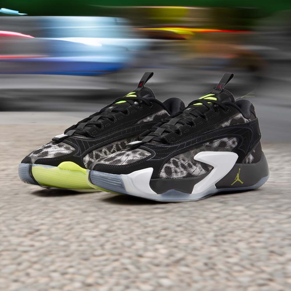 【瑕疵泛黃】Nike Jordan Luka 2 PF 黑白綠幻影 籃球鞋 DX9012-017