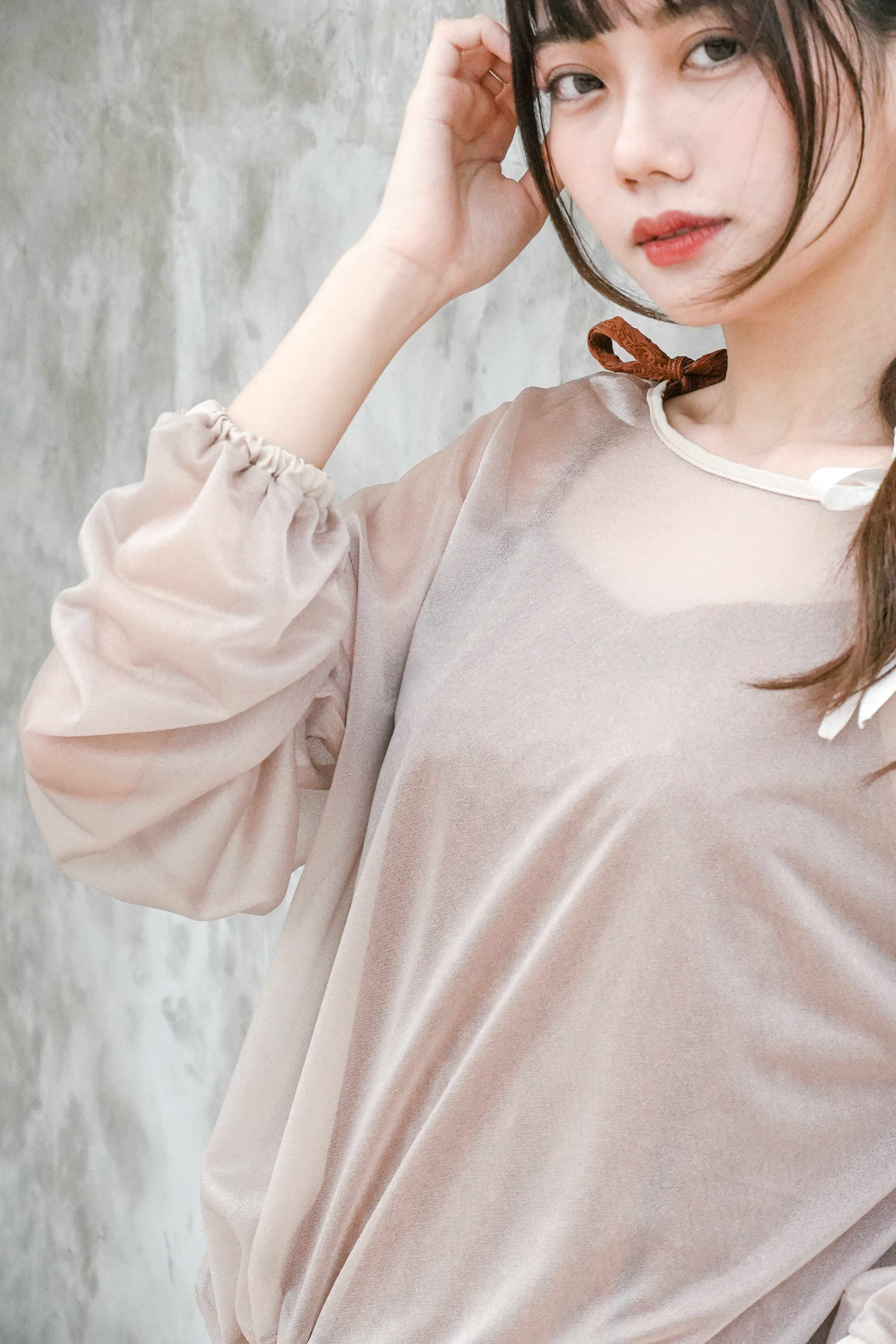 10132 | 珍珠閃罩衣