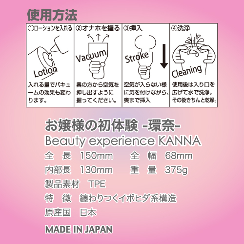 Toys Heart Beauty Experience Kanna Japanese Virgin Pussy