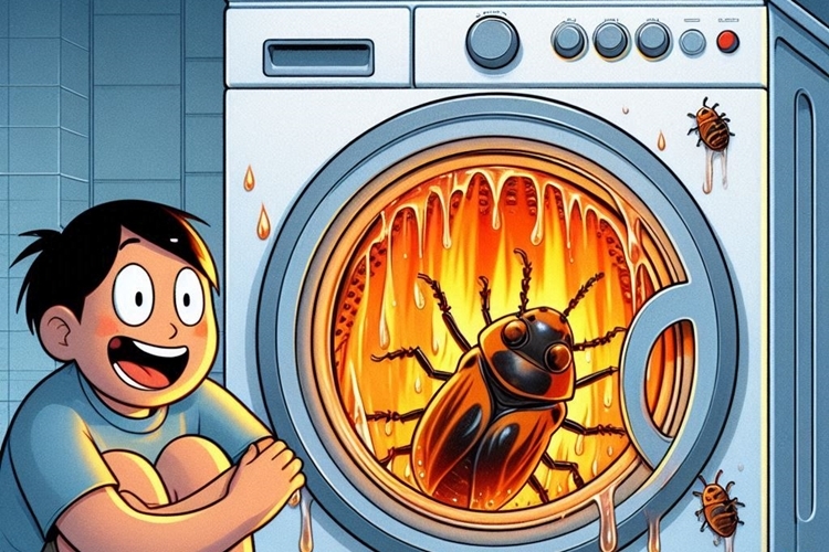 疥蟎怕高溫因此整理清洗中溫烘乾是很重要的
