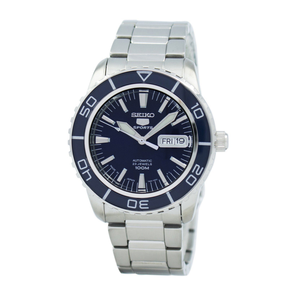 Seiko 精工 5SPORTS SKX Set Styke Mechanical Men's Metal Watch Strap SBSA259  (SRPK97K1) /  SBSA261 ( SRPK99K1 ) 機械水鬼 機械腕錶 復刻機械手錶