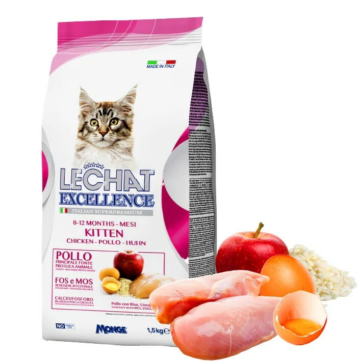 Lechat Excellence丨雞肉蘋果幼貓助長配方1.5kg (LE-9879)