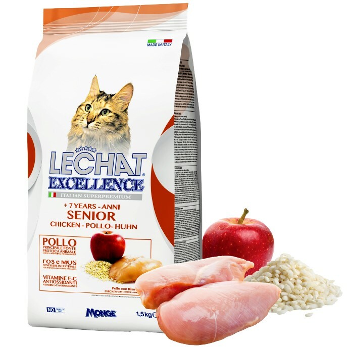 Lechat Excellence丨雞肉蘋果高齡貓日常配方1.5kg (LE-9848)