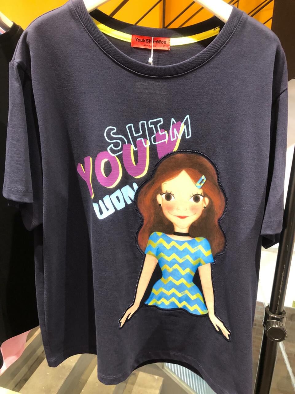 [S] YSW BEST DRESSED T-SHIRT F LUNA,NAVY, J2WTS39NYLNF (SYW277)