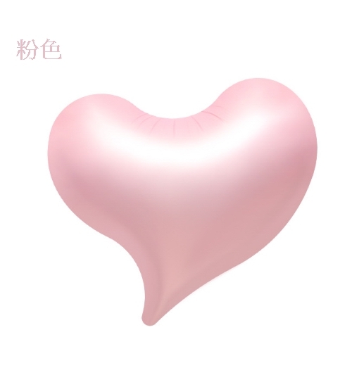 歪歪心型鋁膜氣球👉現貨