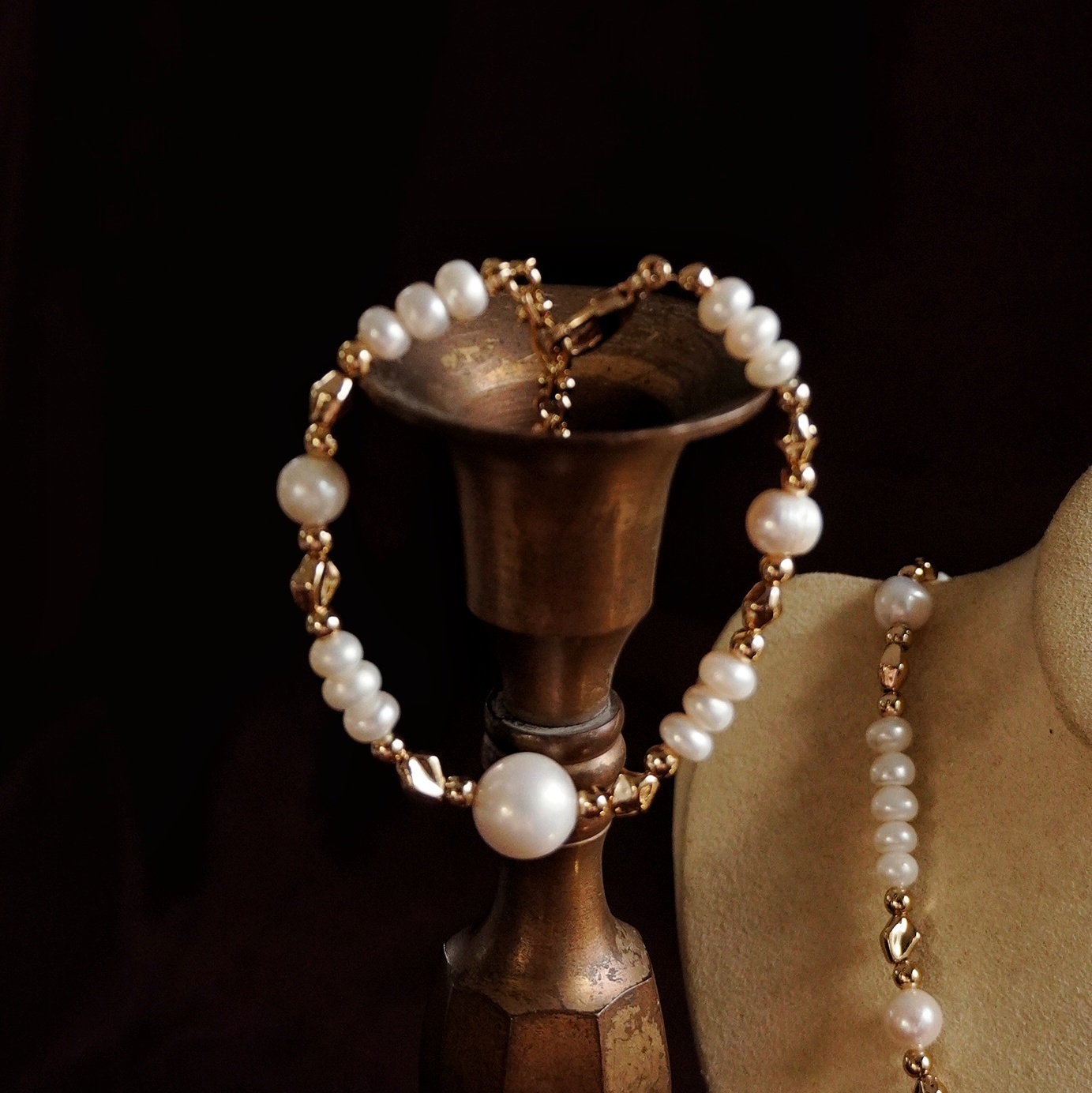 14KGP Whispering winds手鍊