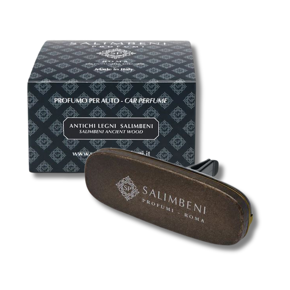 薩林貝尼 萬神殿古木 360°萬用香氛車夾(青銅)