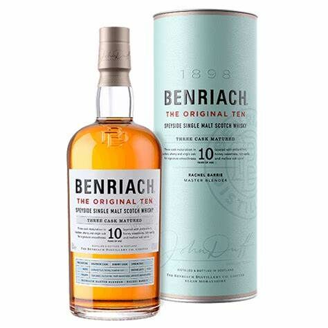The BenRiach 10 Years 2021 Single Malt Scotch Whisky 700mL (43%)