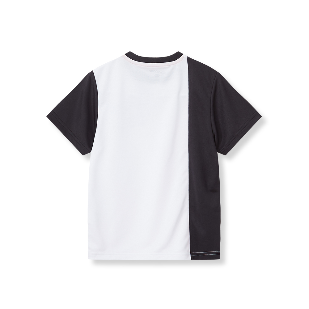 圓領短袖圖案 T 恤