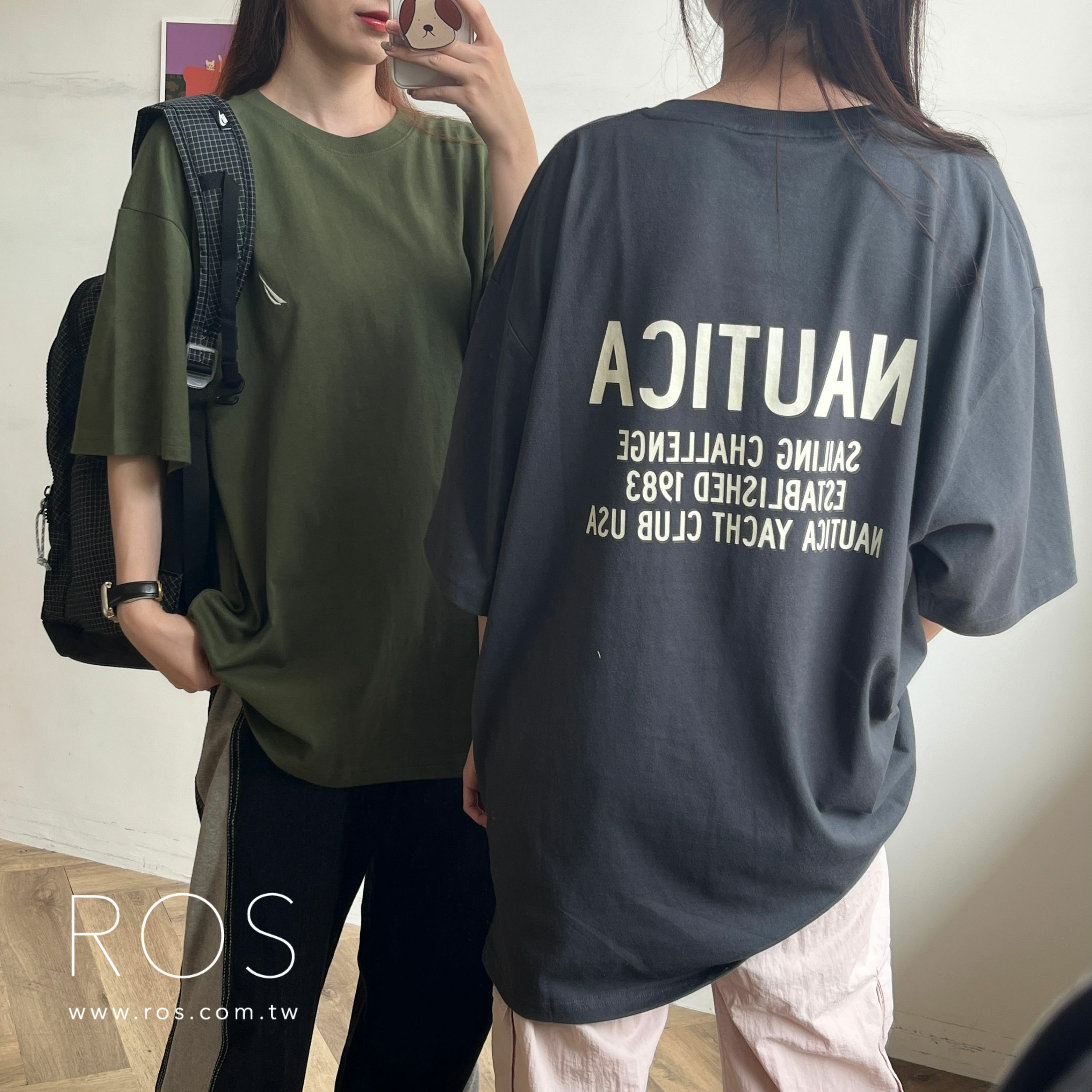 Nautica 遊艇俱樂部短袖上衣(3colors)