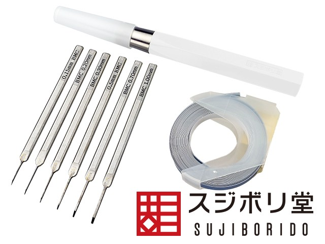 BMC 刻線刀六支套裝（日本直送）