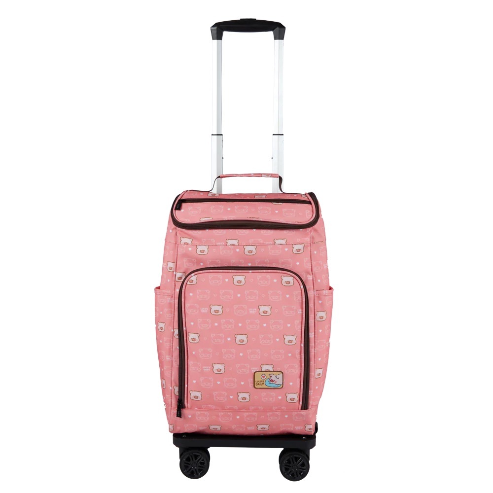 Lulu豬  四輪手拉袋 (LL2921)