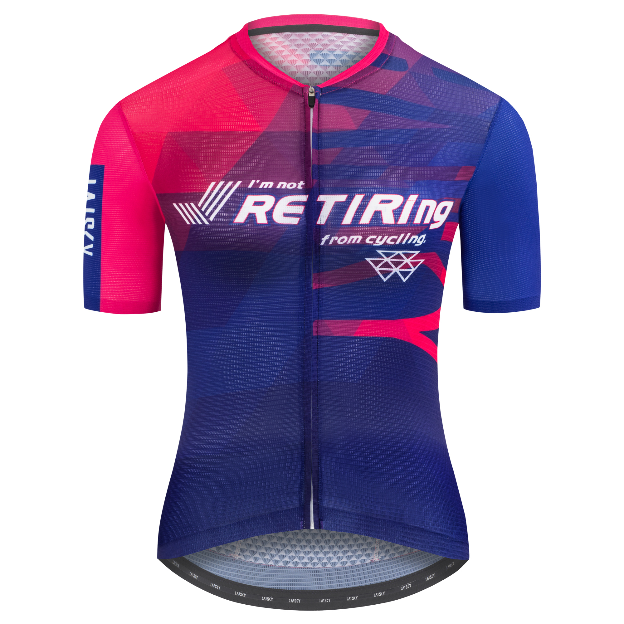 女款空力短車衣 前行 粉