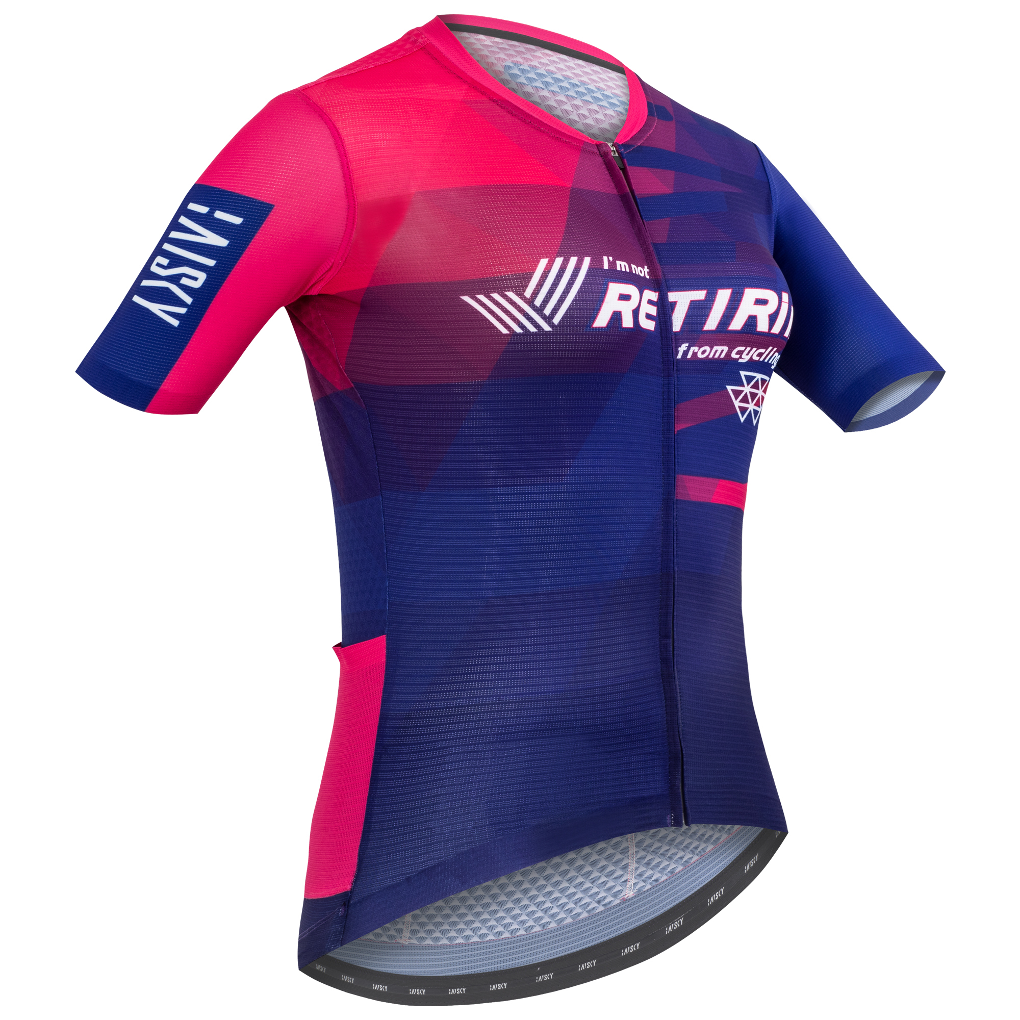 女款空力短車衣 前行 粉