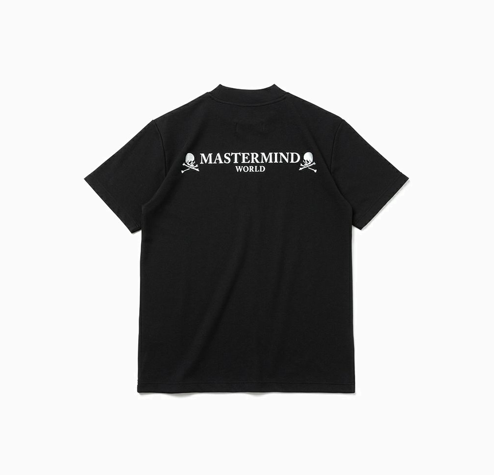 MASTERMIND WORLD x NEW ERA 2024 GOLF MID NECK TEE S/S - BLACK PRE ORDER ITEM (預訂中)