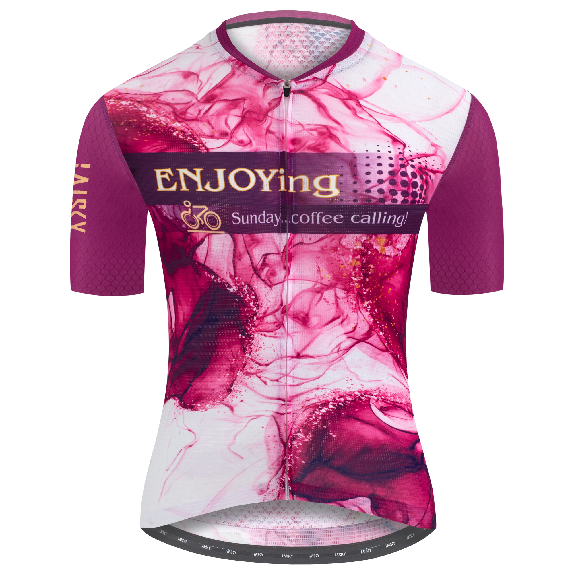 女款空力短車衣 漫延 紫