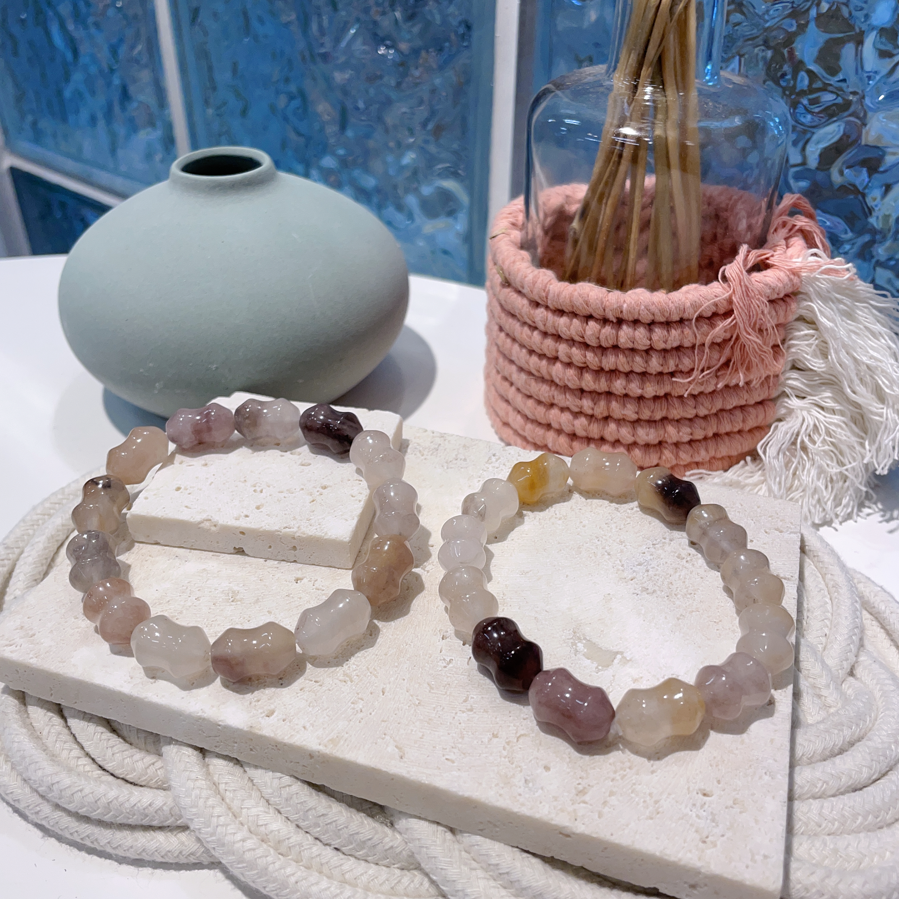 佘太翠花生珠手串 10mm