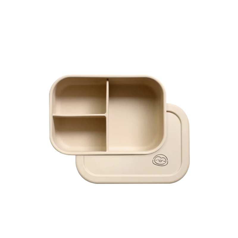 Puku 午茶華夫格分隔矽膠餐盒