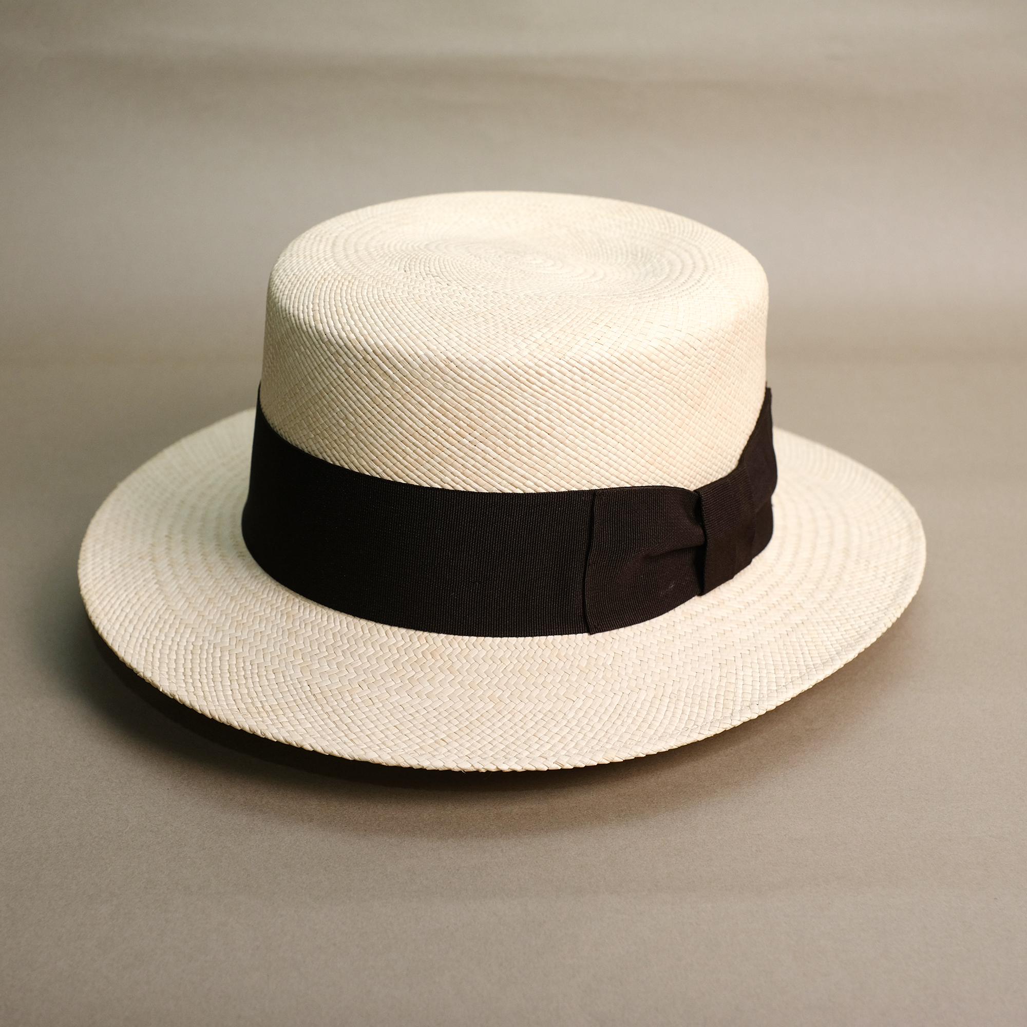 巴拿馬帽｜Flat Crown - 漣漪 ｜厄瓜多限定