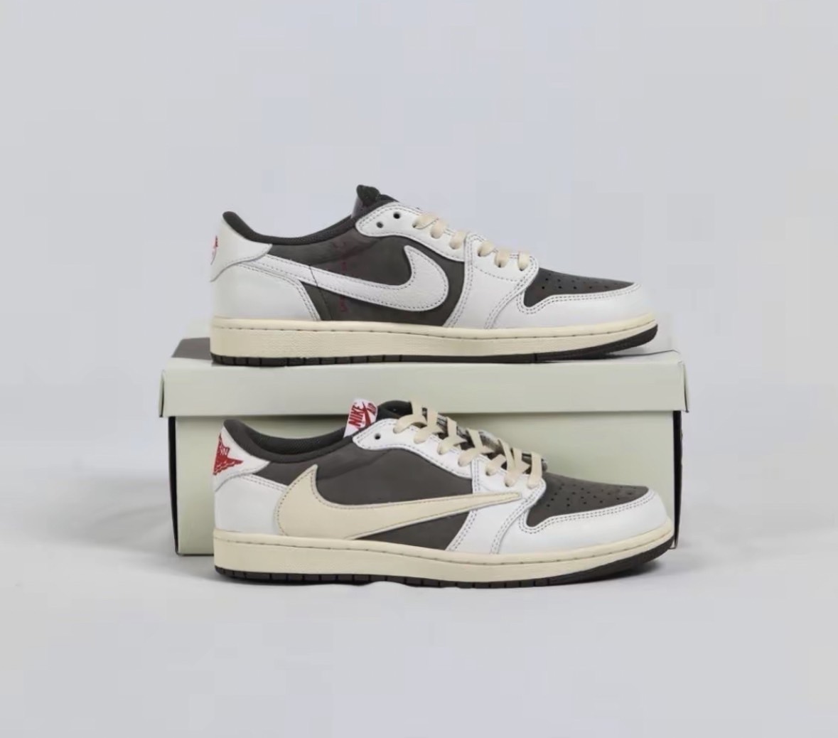 Travis Scott x Air Jordan 1 Low OG "Reverse Mocha" 反轉摩卡 倒勾 低筒休閒鞋 DM7866-162