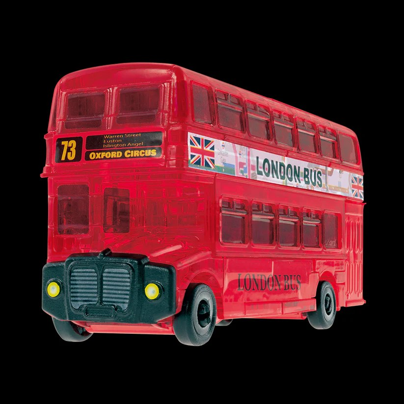 倫敦頂級巴士 (立體水晶)