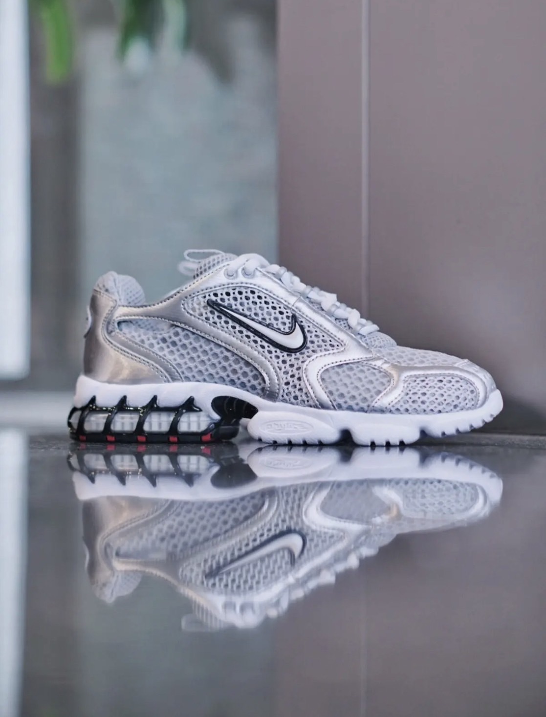 (奇蹟補貨)Nike Air Zoom Spiridon Cage 2 Y2K 復古銀 CJ1288-001