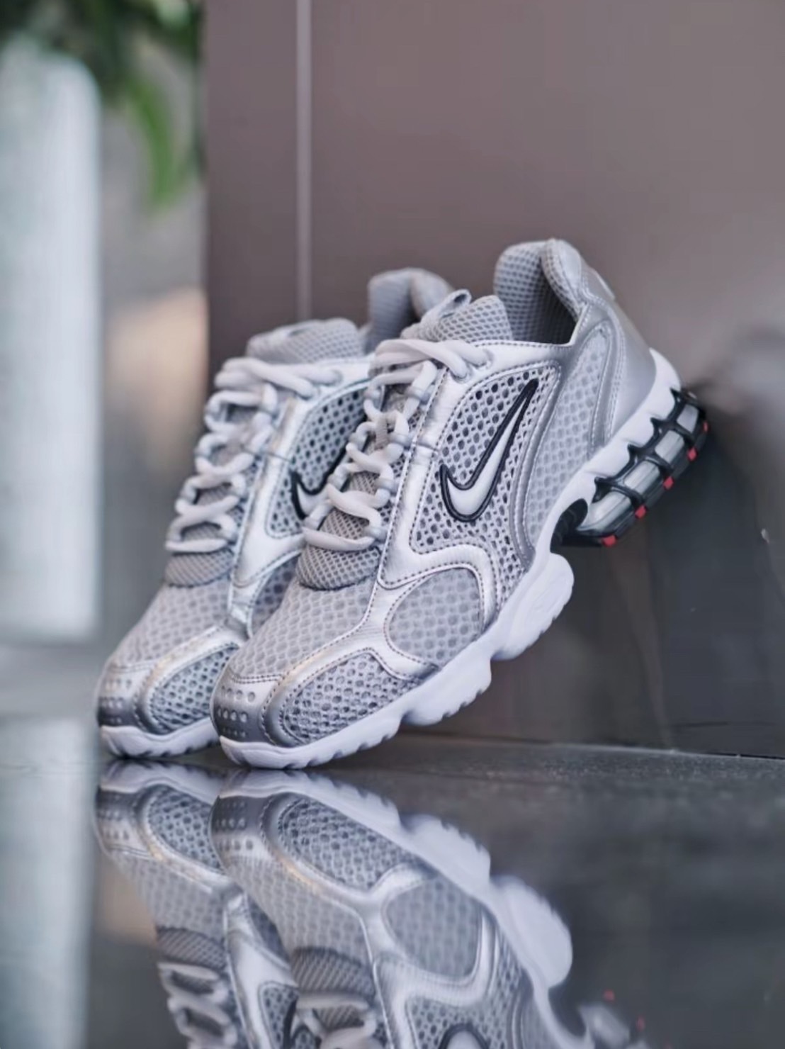 (奇蹟補貨)Nike Air Zoom Spiridon Cage 2 Y2K 復古銀 CJ1288-001