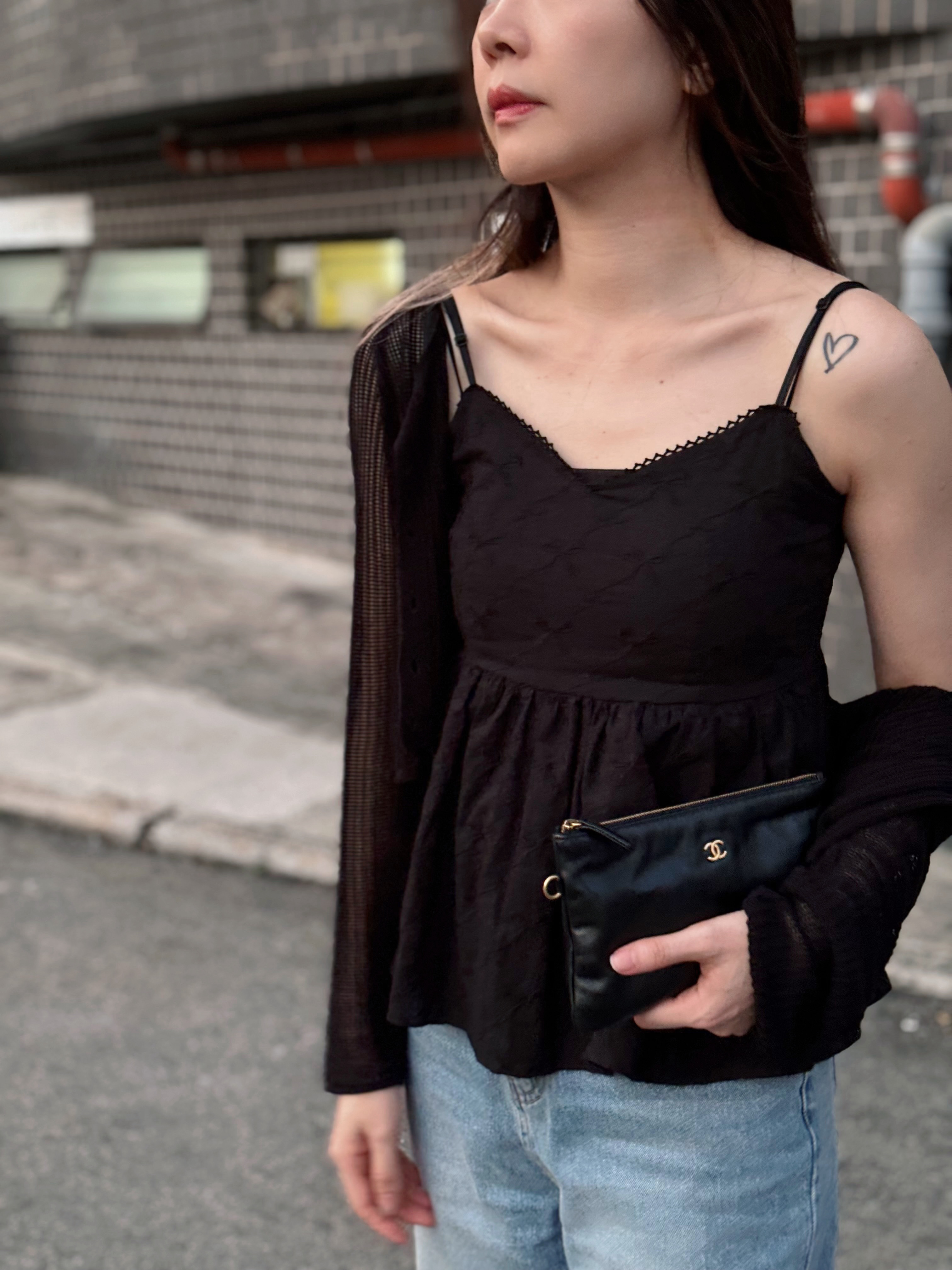 6.11 ribbon蕾絲吊帶