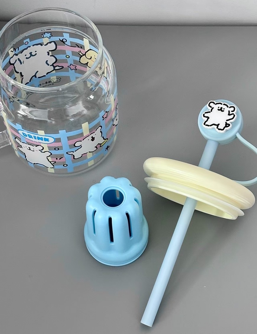 KTQ STORE ‧ 線條小狗水杯  950ML