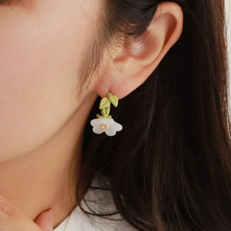 Ayatorie 粉蝶花耳環/戒指/頸鏈