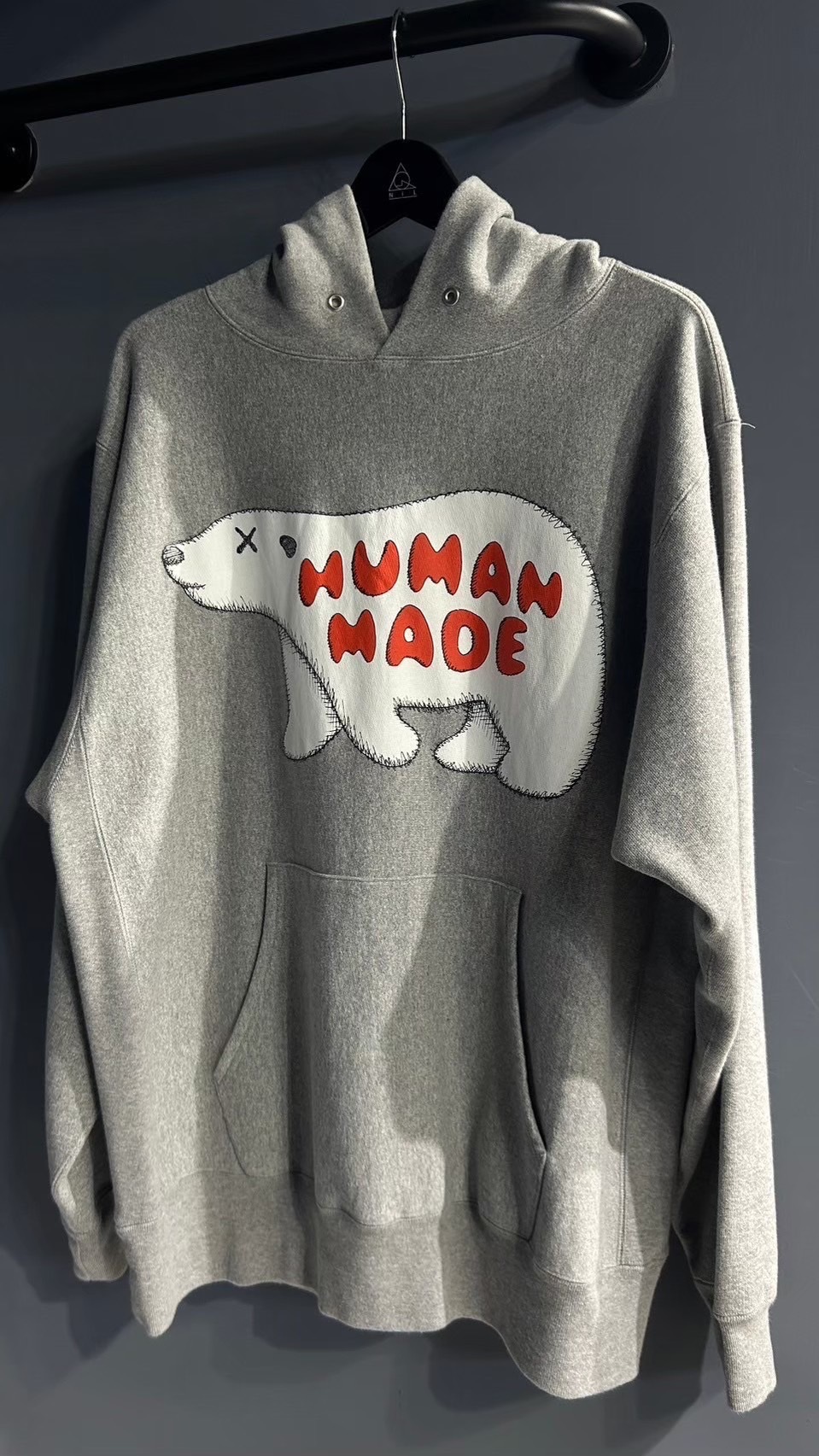 KAWS x HUMAN MADE out-of-print 2.0 polar bear gray hat