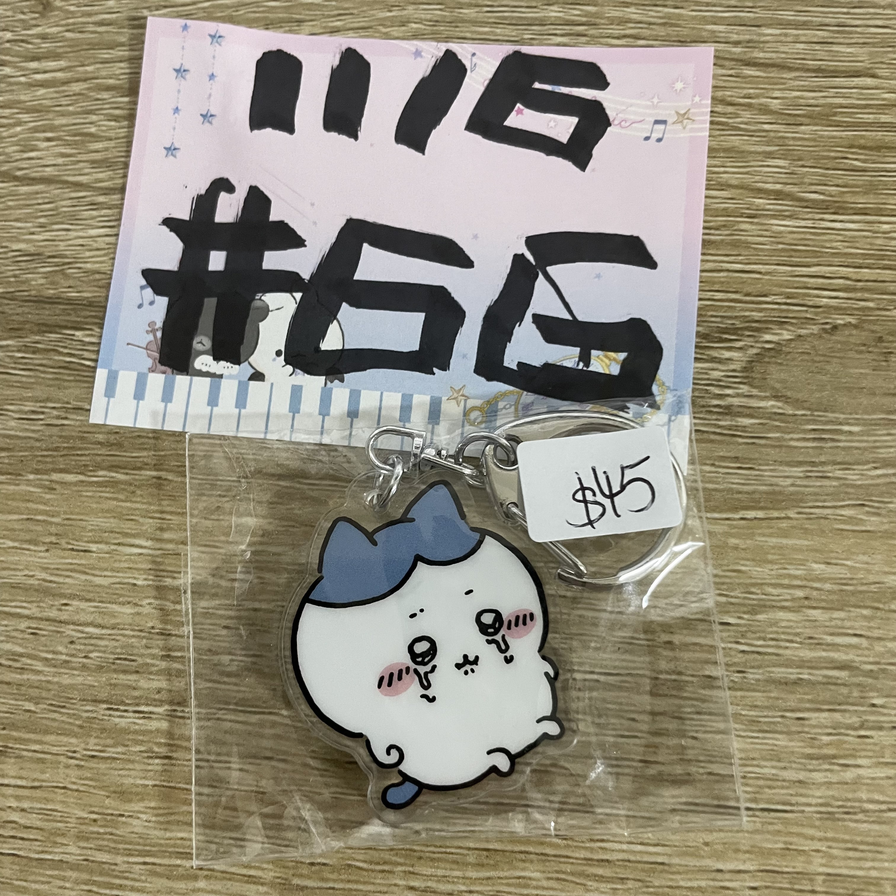 CHIIKAWA 八字貓 掛件 #66