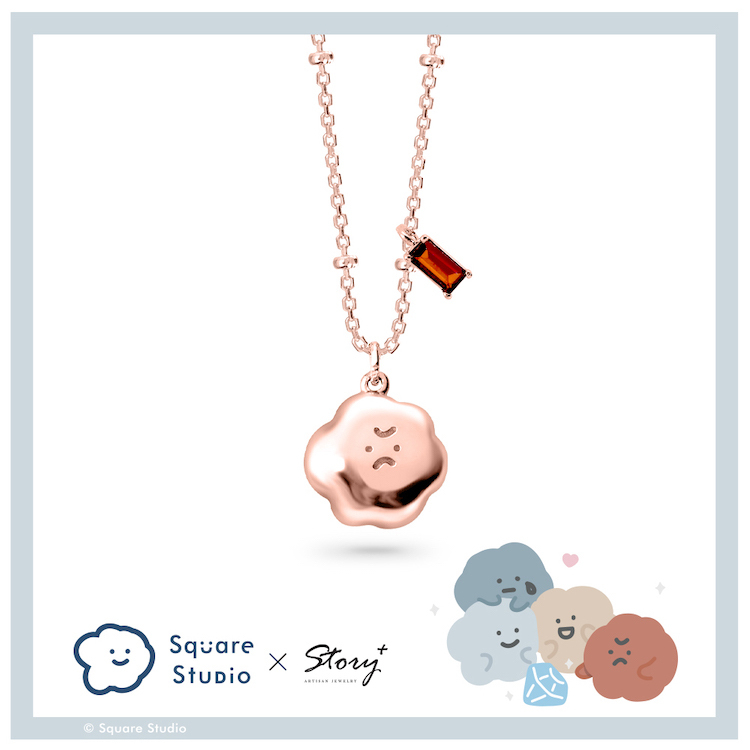 Story+聯名系列 怒君晶鑽純銀項鍊