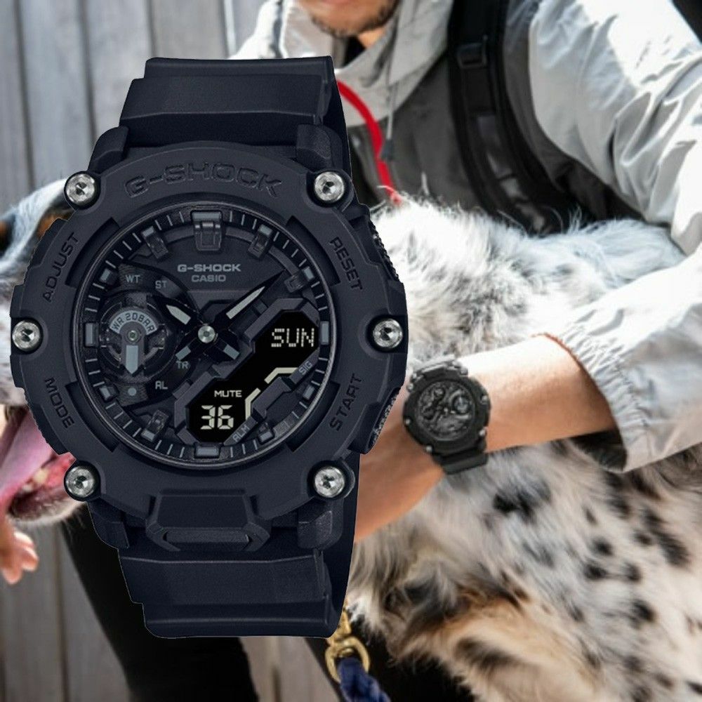 Casio G-Shock GA-2200BB-1A 手錶 (香港行貨)
