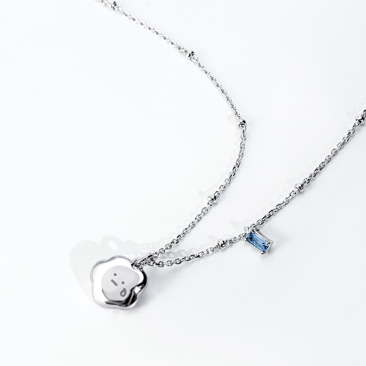 Story+聯名系列 小哀晶鑽純銀項鍊