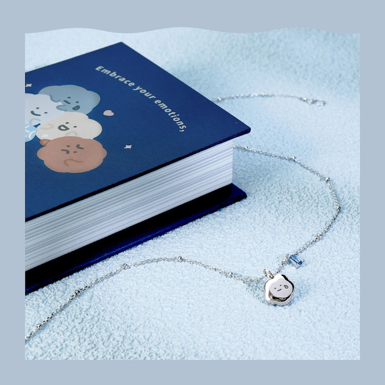 Square Studio方坊經典系列-小哀晶鑽純銀項鍊