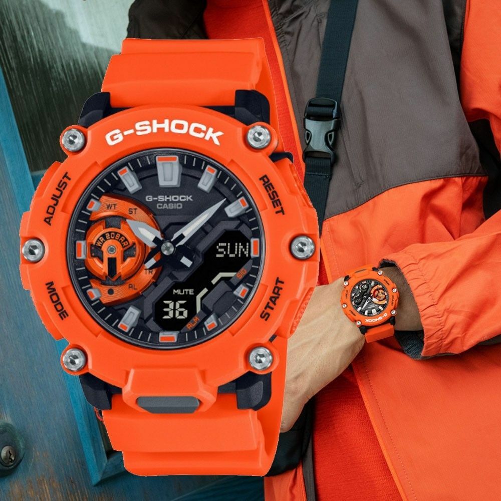 Casio G-Shock GA-2200M-4A 手錶 (香港行貨)