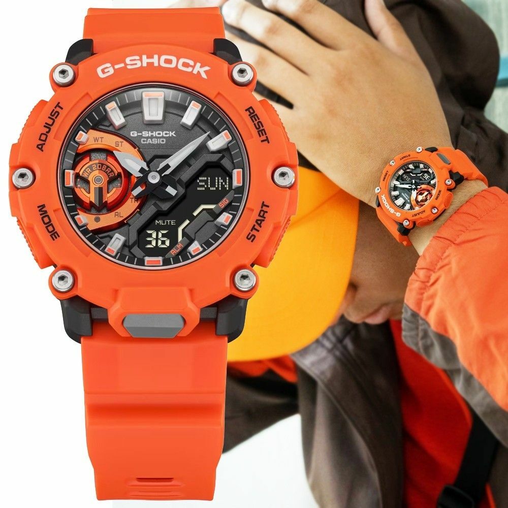 Casio G-Shock GA-2200M-4A 手錶 (香港行貨)