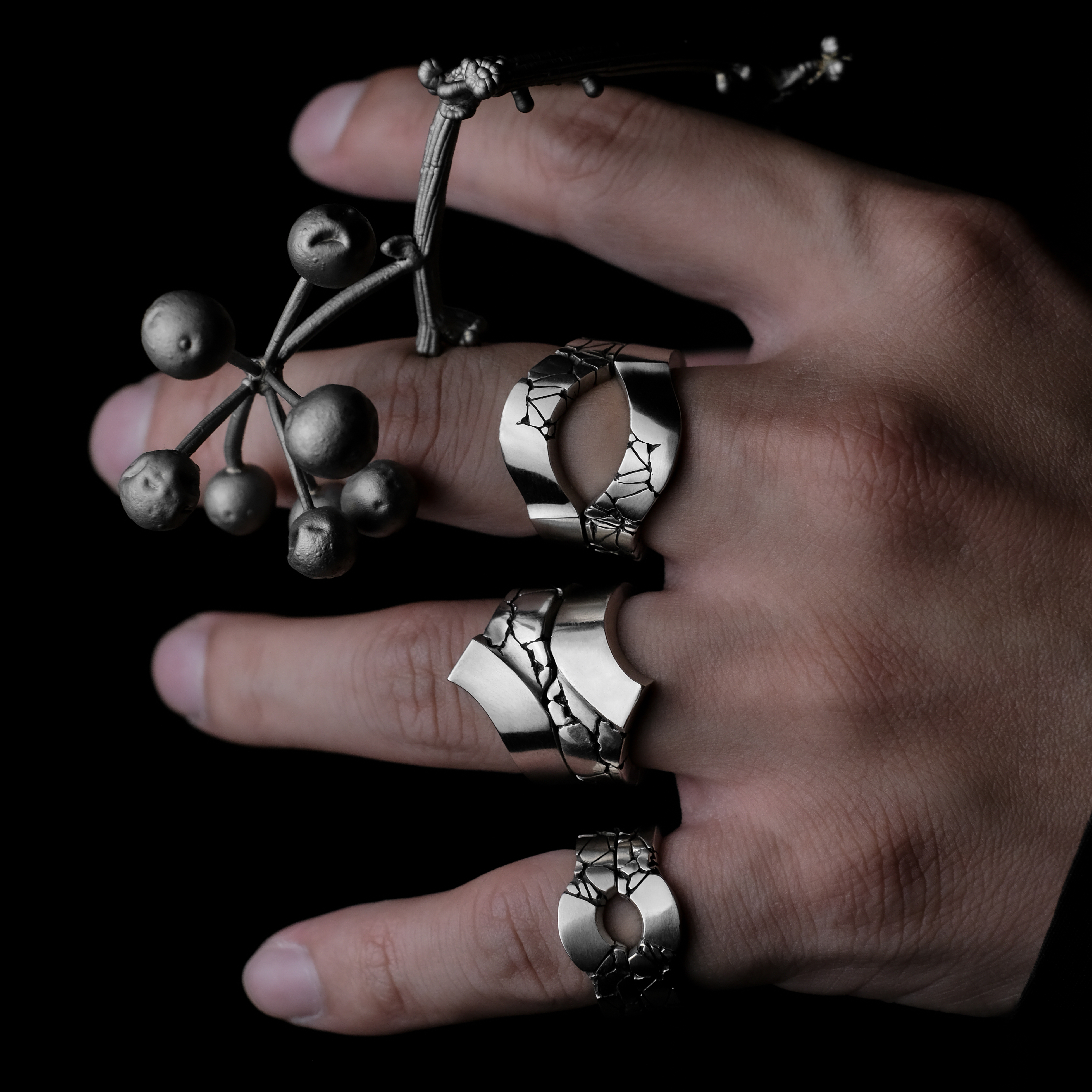 Logis 手工銀飾設計品牌 LCS-001 戒指 925純銀 飾品 金工